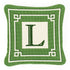 Green Greek Key
