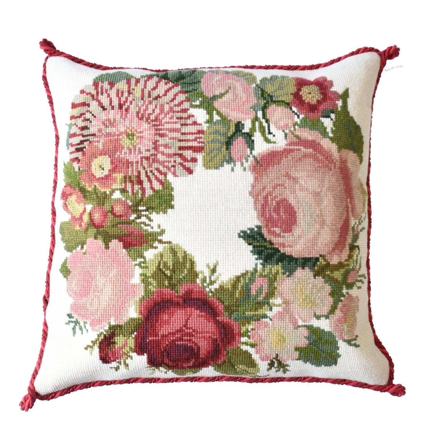 A Wreath of Roses Needlepoint Kit Elizabeth Bradley Design 