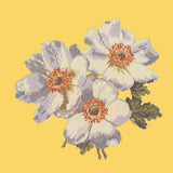 Anemones Needlepoint Kit Elizabeth Bradley Design Sunflower Yellow 