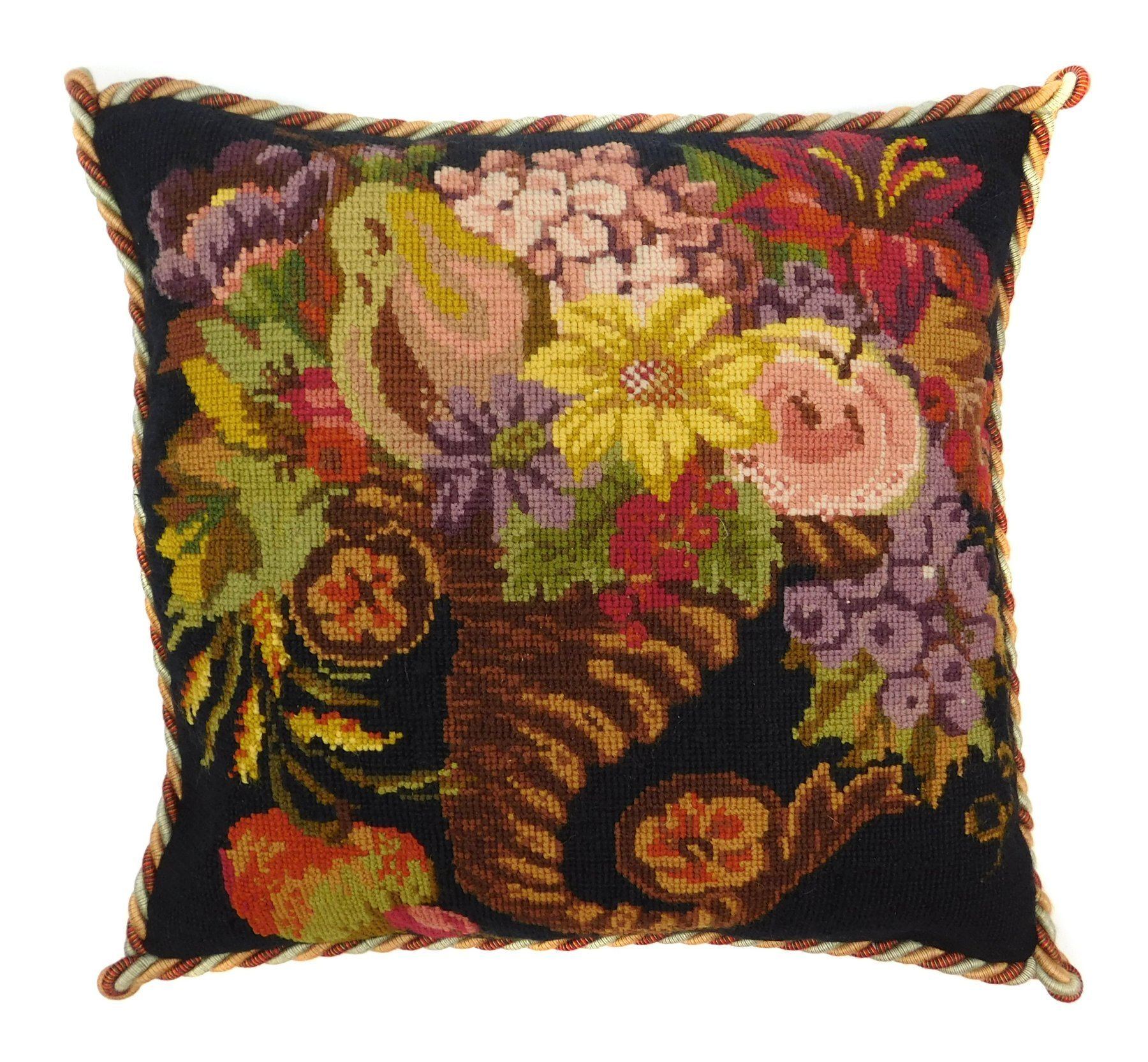 Autumn Cornucopia Needlepoint Kit Elizabeth Bradley Design 