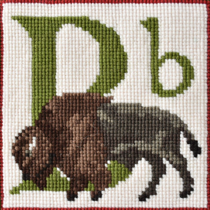 B-Buffalo Needlepoint Kit Elizabeth Bradley Design 