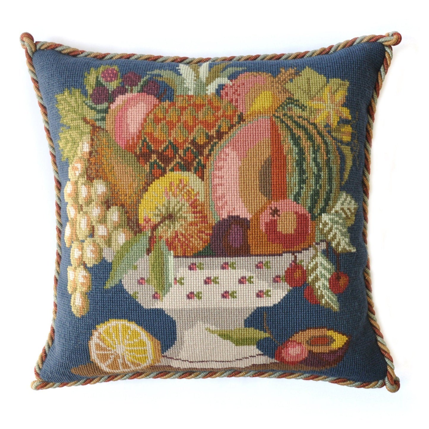 Bowl of Fruit Needlepoint Kit Elizabeth Bradley Design 