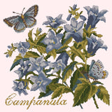Campanula Needlepoint Kit Elizabeth Bradley Design Cream 