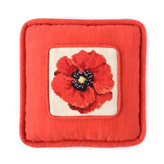 Chelsea Poppy Mini Kit Needlepoint Kit Elizabeth Bradley Design 