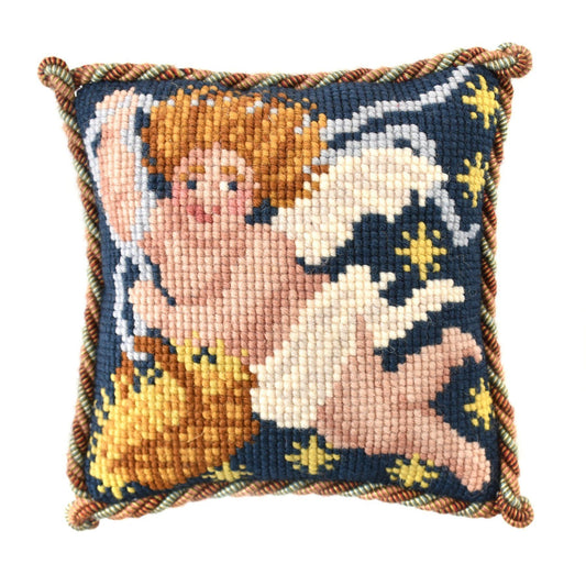 Cherub Mini Kit Needlepoint Kit Elizabeth Bradley Design 