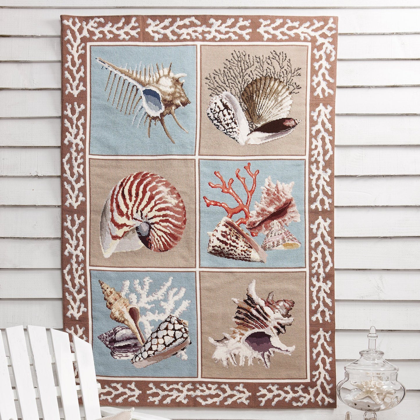 Coral Border Carpet Border Elizabeth Bradley 