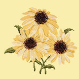 Echinaceas Needlepoint Kit Elizabeth Bradley Design Butter Yellow 