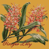 Ginger Lily Needlepoint Kit Elizabeth Bradley Design Yellow 