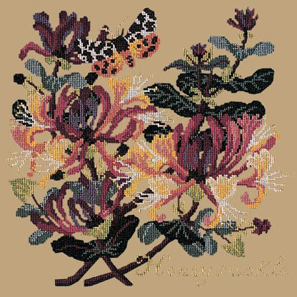 Honeysuckle Needlepoint Kit Elizabeth Bradley Design Sand 