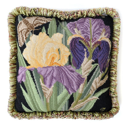 Iris Needlepoint Kit Elizabeth Bradley Design 