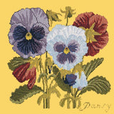 Pansy Needlepoint Kit Elizabeth Bradley Design Sunflower Yellow 