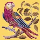 Pete the Parrot Needlepoint Kit Elizabeth Bradley Design Sunflower Yellow 