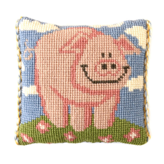 Pinky Poo Needlepoint Kit Elizabeth Bradley Design 