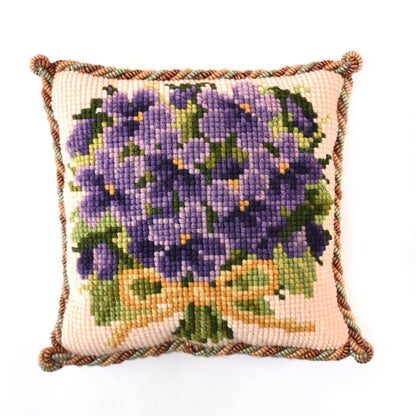 Posy of Violets Mini Kit Needlepoint Kit Elizabeth Bradley Design 