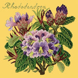 Rhododendron Needlepoint Kit Elizabeth Bradley Design Sunflower Yellow 