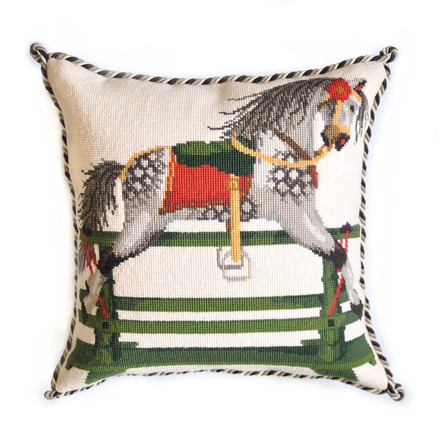 Rocking Horse Needlepoint Kit Elizabeth Bradley Design 