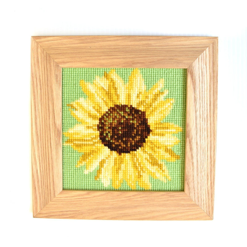 Sunflower Mini Kit Needlepoint Kit Elizabeth Bradley Design 