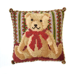 Teddy Bear Mini Kit Needlepoint Kit Elizabeth Bradley Design 