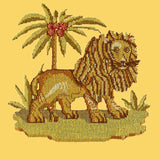The Lion Needlepoint Kit Elizabeth Bradley Design Sunflower Yellow 