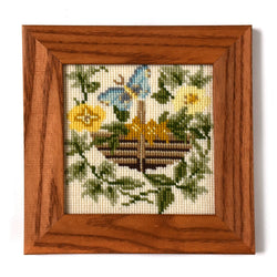 The Potager Mini Kit Needlepoint Kit Elizabeth Bradley Design 