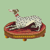 The Spotted Dog Needlepoint Kit Elizabeth Bradley Design Pale Green 