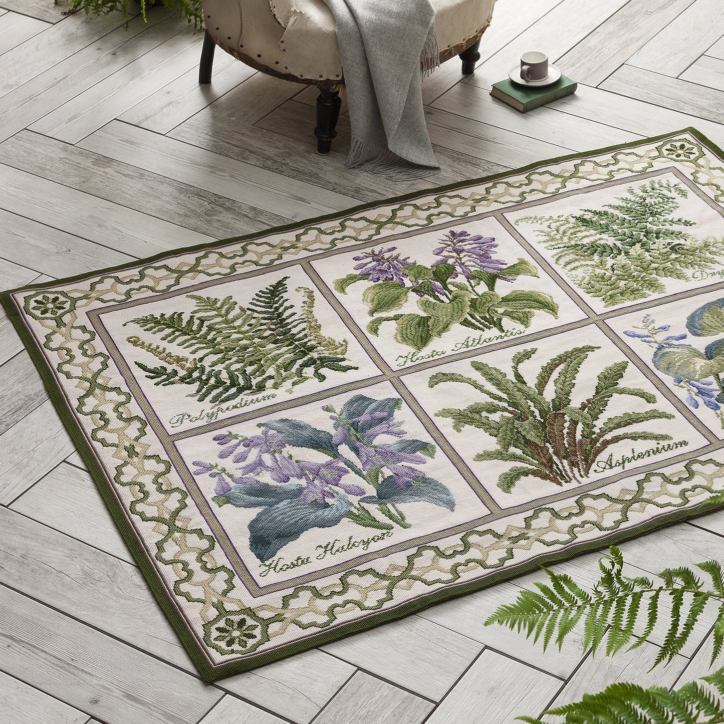 Trellis Border Carpet Border Elizabeth Bradley 