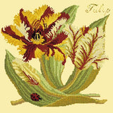 Tulip Needlepoint Kit Elizabeth Bradley Design Butter Yellow 